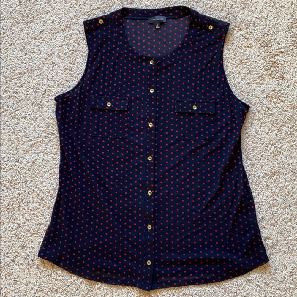 NWOT Women’s Limited Sleeveless Blouse Size Large